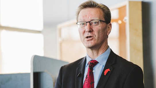 Attorney General  Gordan Ramsay said the ACT government had "very limited" powers to regulate drone delivery services 