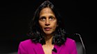 Shemara Wikramanayake at the Macquarie annual meeting on Thursday.