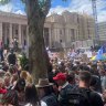 Melbourne ‘freedom’ protesters test positive for COVID-19, one in hospital