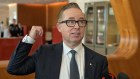 Qantas boss Mr Joyce – speaking as he announced a $100 million investment in the airline’s lounge network – said it had returned international capacity quicker than rivals.