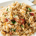 Fried rice is the perfect side dish, and also a complete meal in its own right.