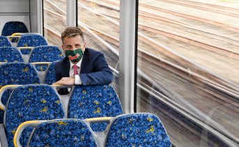 NSW Transport Minister Andrew Constance says the government has been "hit for six" by the coronavirus.