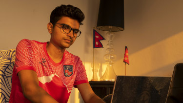 Hari Bhandari, who studies software engineering at UTS, is part of the Nepalese student boom in Australia.