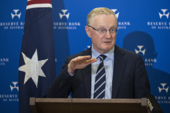 RBA governor Philip Lowe says inflation is higher than earlier expected.