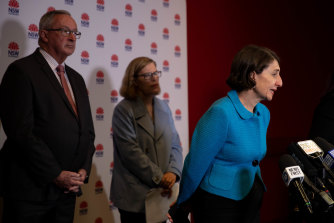 Premier Gladys Berejiklian has announced restrictions for Greater Sydney, as authorities search for the missing link between a quarantined traveller and eastern suburbs couple.