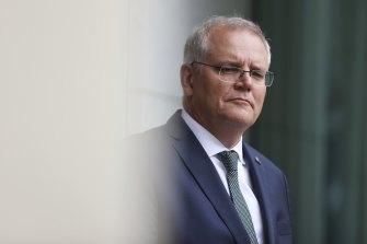 Prime Minister Scott Morrison’s WeChat account was taken over and rebranded.