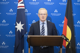 Governor of the Reserve Bank’s Philip Lowe.