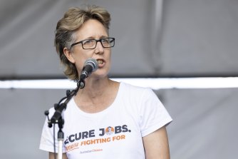 ACTU secretary Sally McManus said there were underlying problems with wage growth unrelated to the inflation spike.