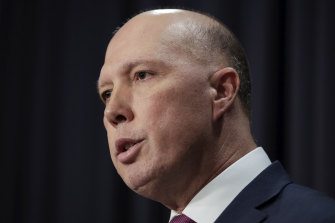 Minister for Home Affairs Peter Dutton is overseeing the privatisation of the system.