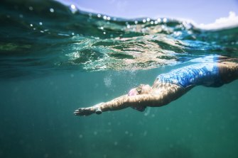 Ocean swimmer Lauren Tischendorf, who swims around the eastern suburbs, said the water had been noticeably warm since the end of last year.