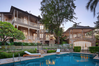 The sandstone mansion on Balmoral slopes sold a week after hitting the market for $ 23 million.