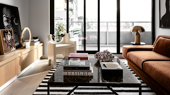 Nickolas Gurtler’s one-bedroom apartment in Richmond.