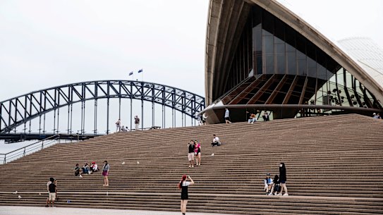 Tourist visits to the Sydney Opera House have dropped since the coronavirus outbreak. S&P Global says despite the economic hit, the nation's top credit rating is safe.