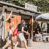 Woods Cafe in Bangalow. 
