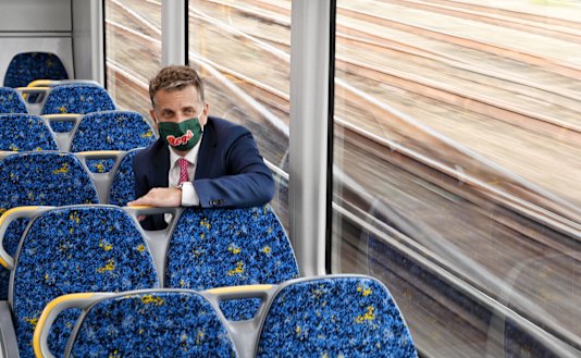 NSW Transport Minister Andrew Constance says the government has been "hit for six" by the coronavirus.