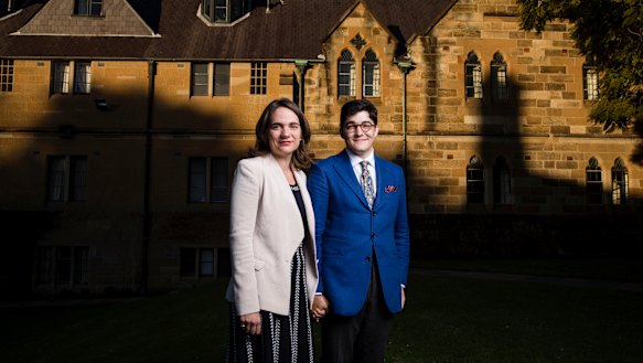 Dr Antone Martinho-Truswell and Emma Martinho-Truswell will lead the new Graduate House at St Paul's College. 