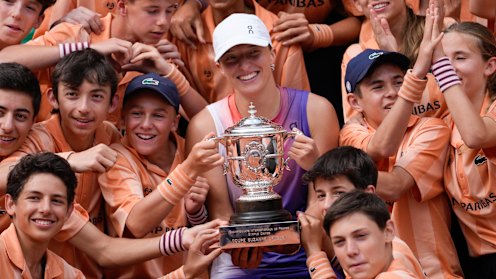 Iga Swiatek succeeded Ash Barty as the dominant player on the WTA Tour.