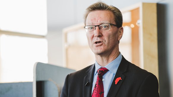 Attorney-General  Gordan Ramsay said the ACT government had "very limited" powers to regulate drone delivery services 