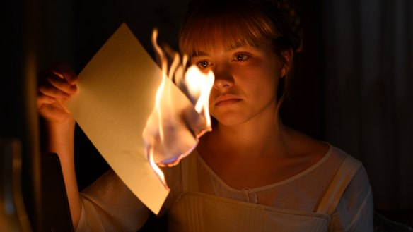 Florence Pugh as Amy in Little Women. 