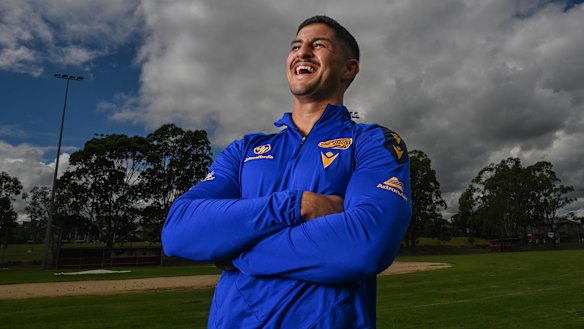 Laughing all the way to the bank: Dylan Brown.