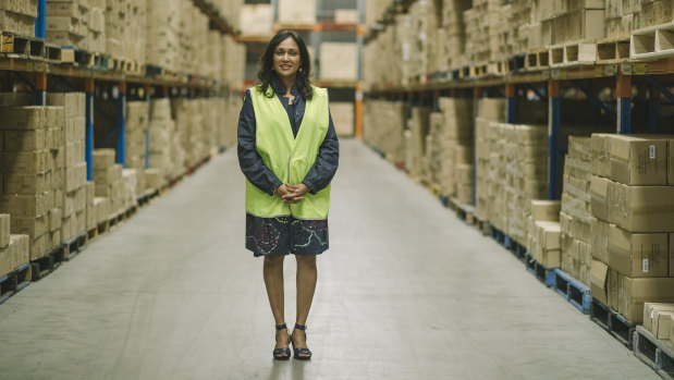 Nadika Garber is the managing director of Hinkler Books, which supplies Aldi's special buys. 