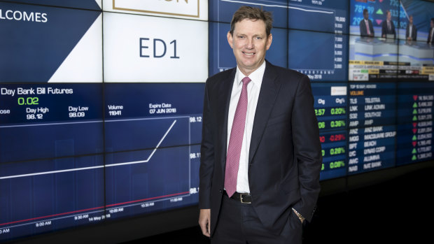 David Evans from Evans Dixon at the company's listing at the ASX.