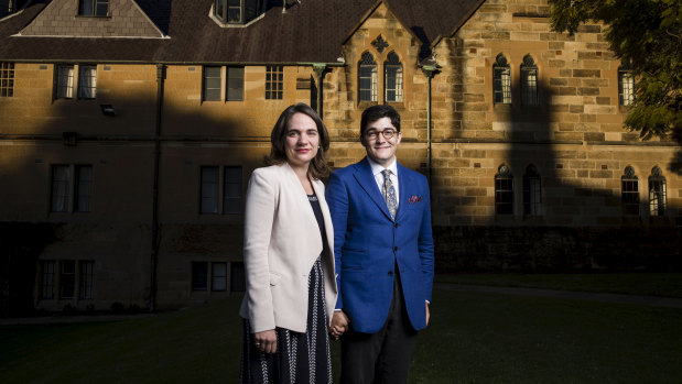 Dr Antone Martinho-Truswell and Emma Martinho-Truswell will lead the new Graduate House at St Paul's College. 