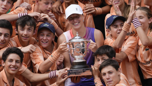 Iga Swiatek succeeded Ash Barty as the dominant player on the WTA Tour.