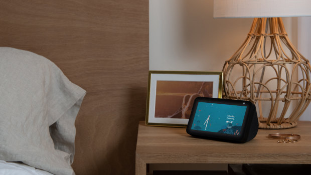 The smaller Echo Show will be much more at home on a bedside table.