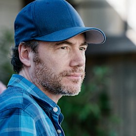 Director Michael Herbig on the set of Balloon.