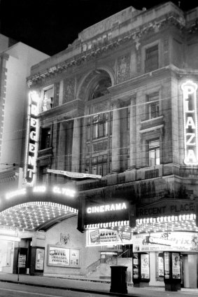The Regent Theatre on Collins Street in the '60s.