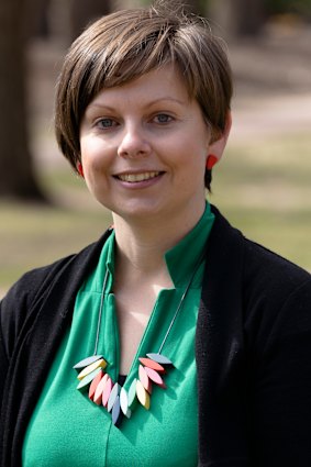 Greens lead candidate for the Senate Penny Kyburz.