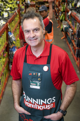 Bunnings' managing director Mike Schneider.