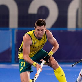 Australia’s Ed Ockenden, left, has been named a flag bearer at the Commonwealth Games.