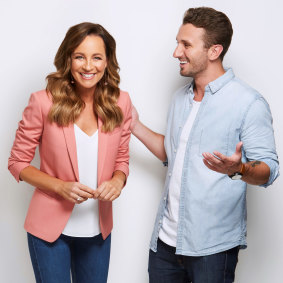Harmonious: Tommy Little says his Project co-hosts all get along, and he's no Carrie Bickmore.