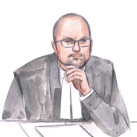 Defence counsel Paul Yovich.