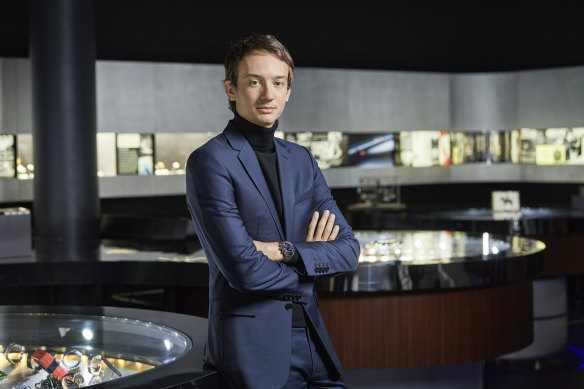 At 28, Frederic Arnault is the CEO of Tag Heuer.