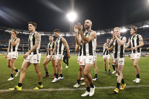 Collingwood will play in Tasmania next round.