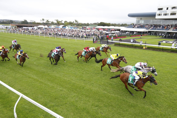 Racing returns to Kembla Grange on Tuesday.