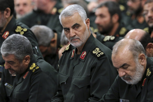 Qasem Soleimani was killed in a US airstrike in 2020.