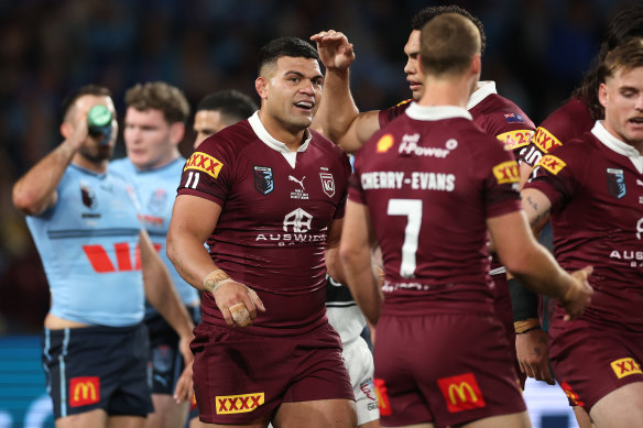 David Fifita was a shock snubbing from Queensland’s Game I Origin team.