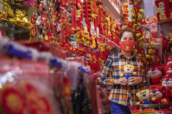 Betty’s Gift owner Fenghua Bi said Lunar New Year was the most important celebration on the Chinese calendar: “It’s a new beginning.”