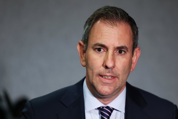 Treasurer Jim Chalmers.