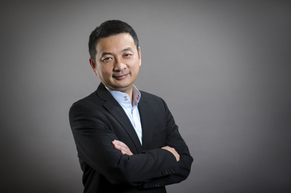 James Liang, the chief executive of trip.com. 