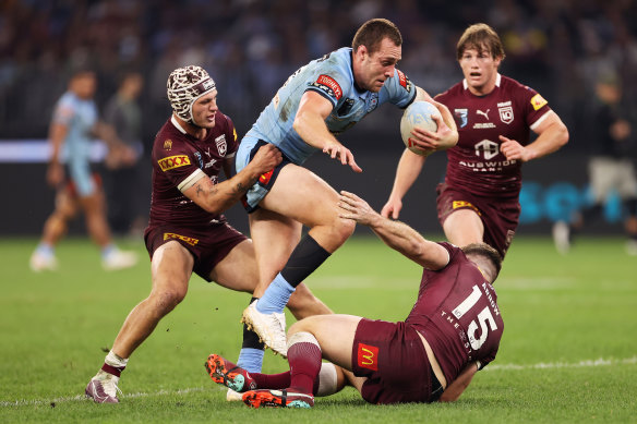 NSW Blues coach Brad Fittler is another fan of Isaah Yeo.