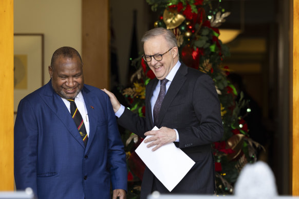 Papua New Guinea Prime Minister James Marape and Prime Minister Anthony Albanese signed a landmark security agreement.