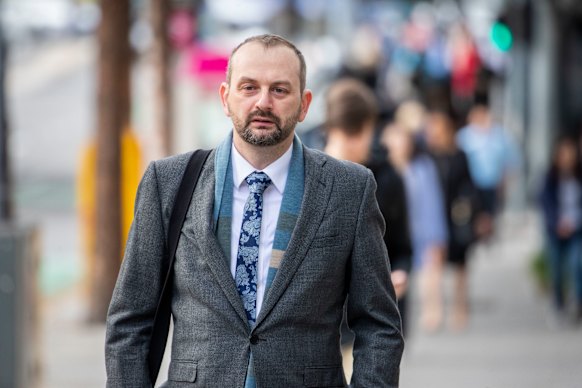 Former One Nation advisor Sean Black, pictured in 2018.