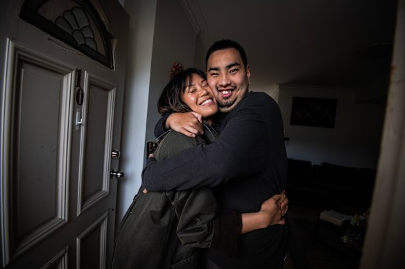 Rose Mitchell and her brother have been inseparable since “the minute he was born”.