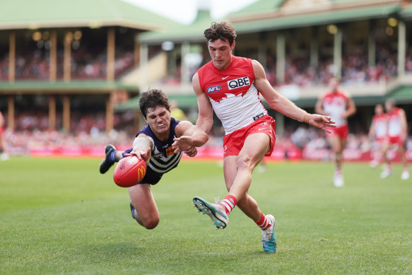Young stars such as Errol Gulden – born and bred in Sydney – represent the future of the Swans.