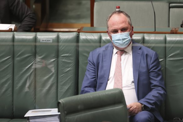 Deputy Prime Minister Barnaby Joyce. 